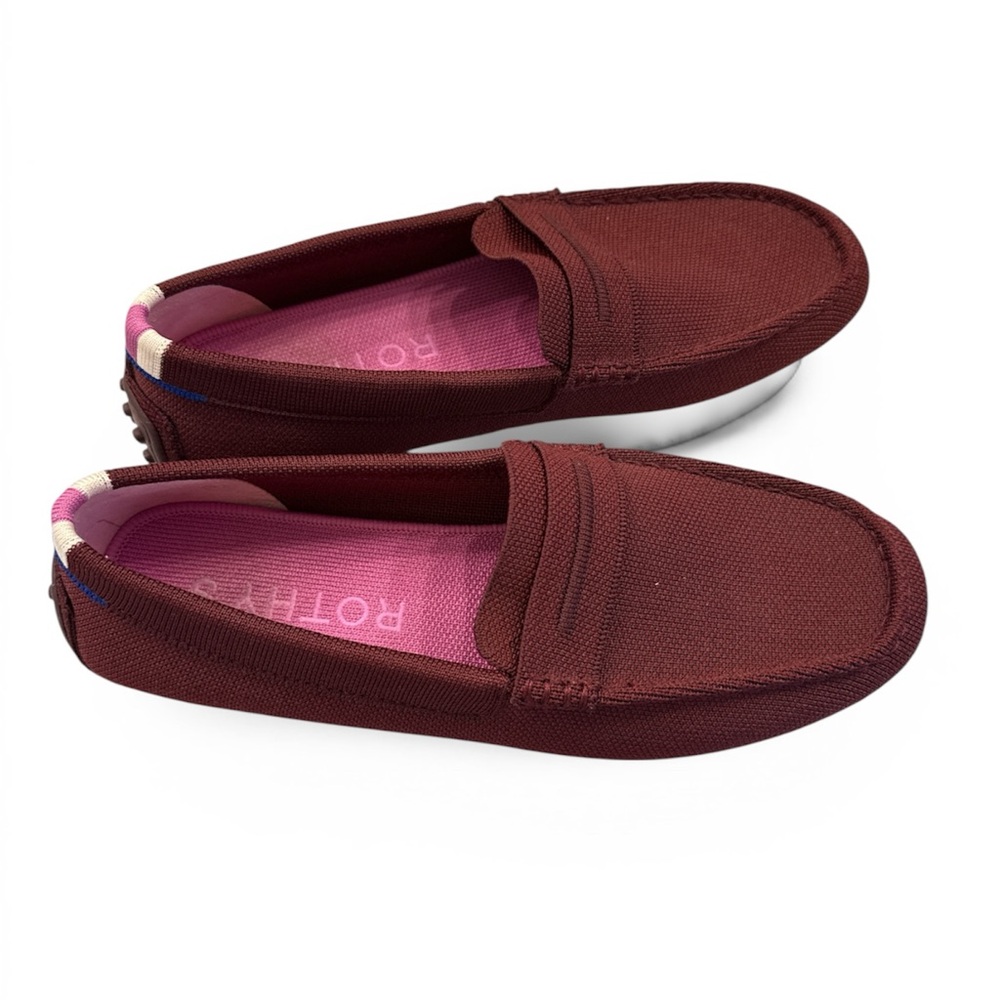 Rothy's Women's Burgundy The Daily Driver Loafers 9.5